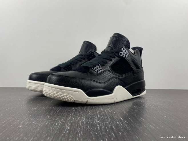Reps LUCY 4 Jordan 819139-010 Retro Hair Black Pony 0714